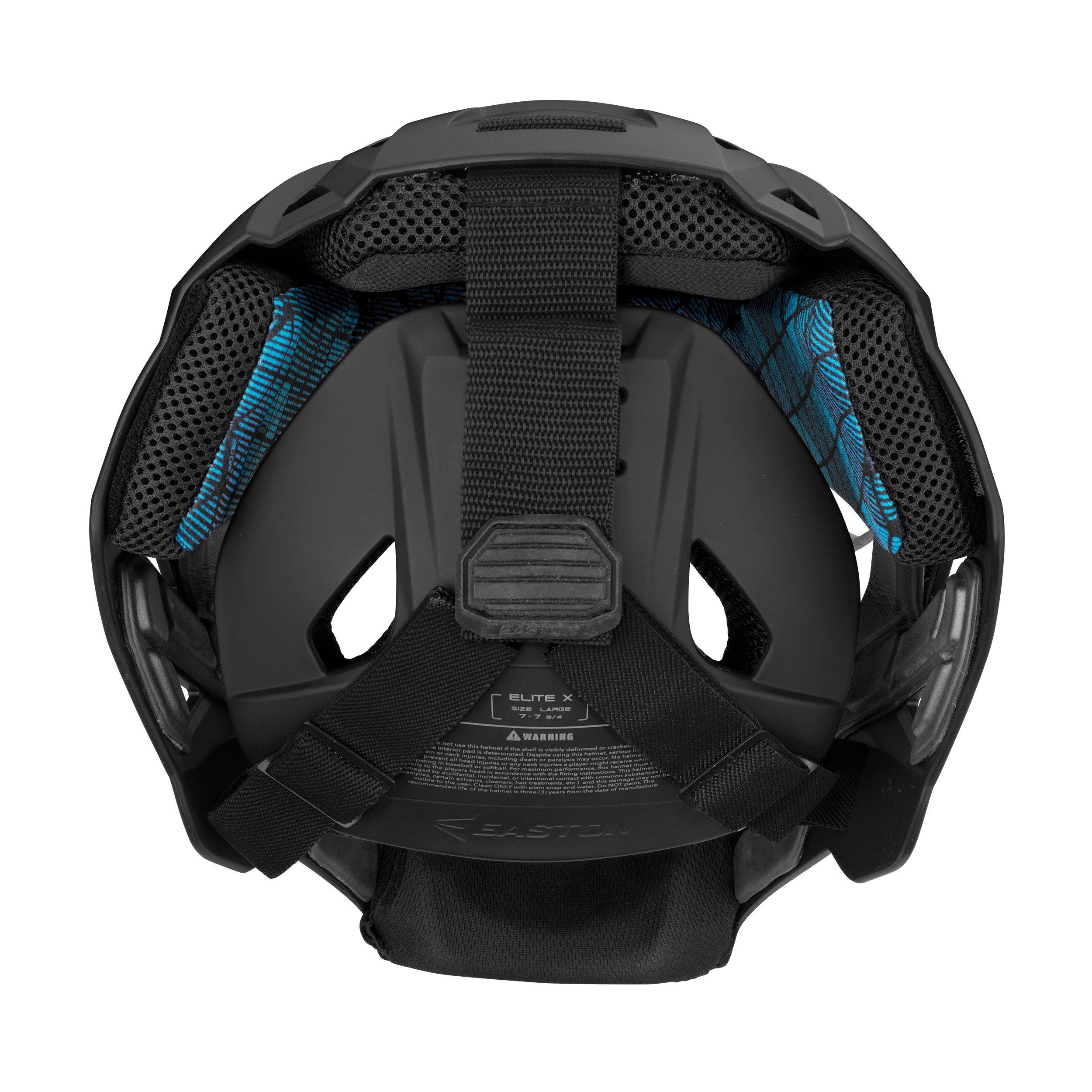 Easton Elite X C Helmet - Lightweight & Durable Lacrosse Helmet for Men & Women - Perfect for High School, College & Pro Players - Enhanced Safety & Comfort for Competitive Play
