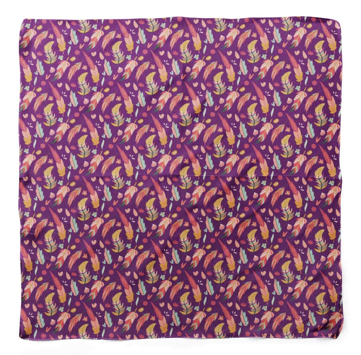 Bimba Pure Silk Printed Head Bandanas & Summer Neck Scarves - Soft, Breathable & Stylish for Women - Perfect for Outdoor Activities, Yoga, Beach & Travel Accessories