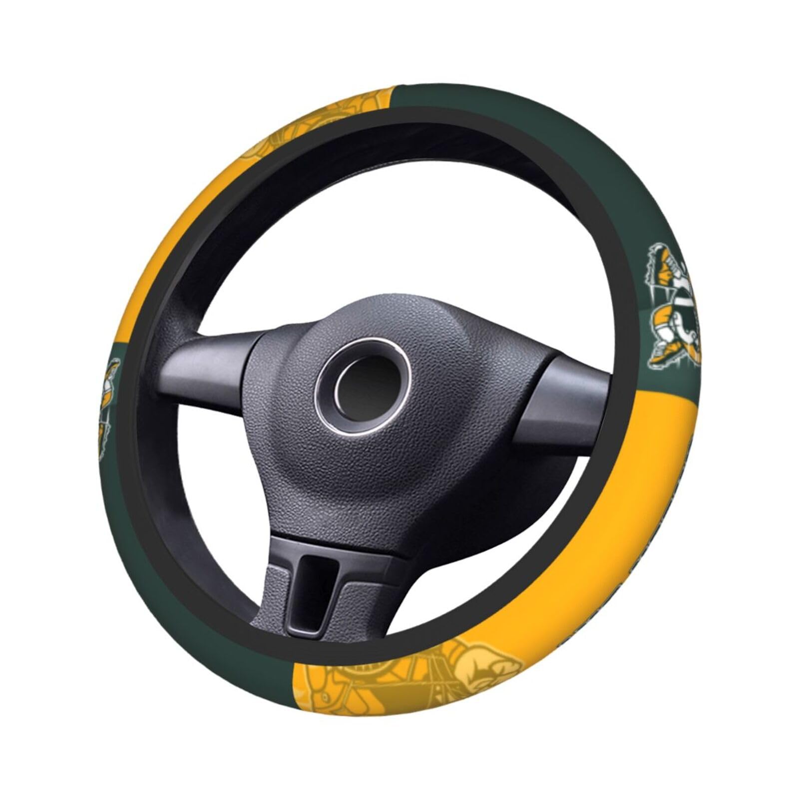 Personalized Anti-Slip Steering Wheel Cover - 15 Inch for Cars, Trucks & SUVs - Driving Comfort