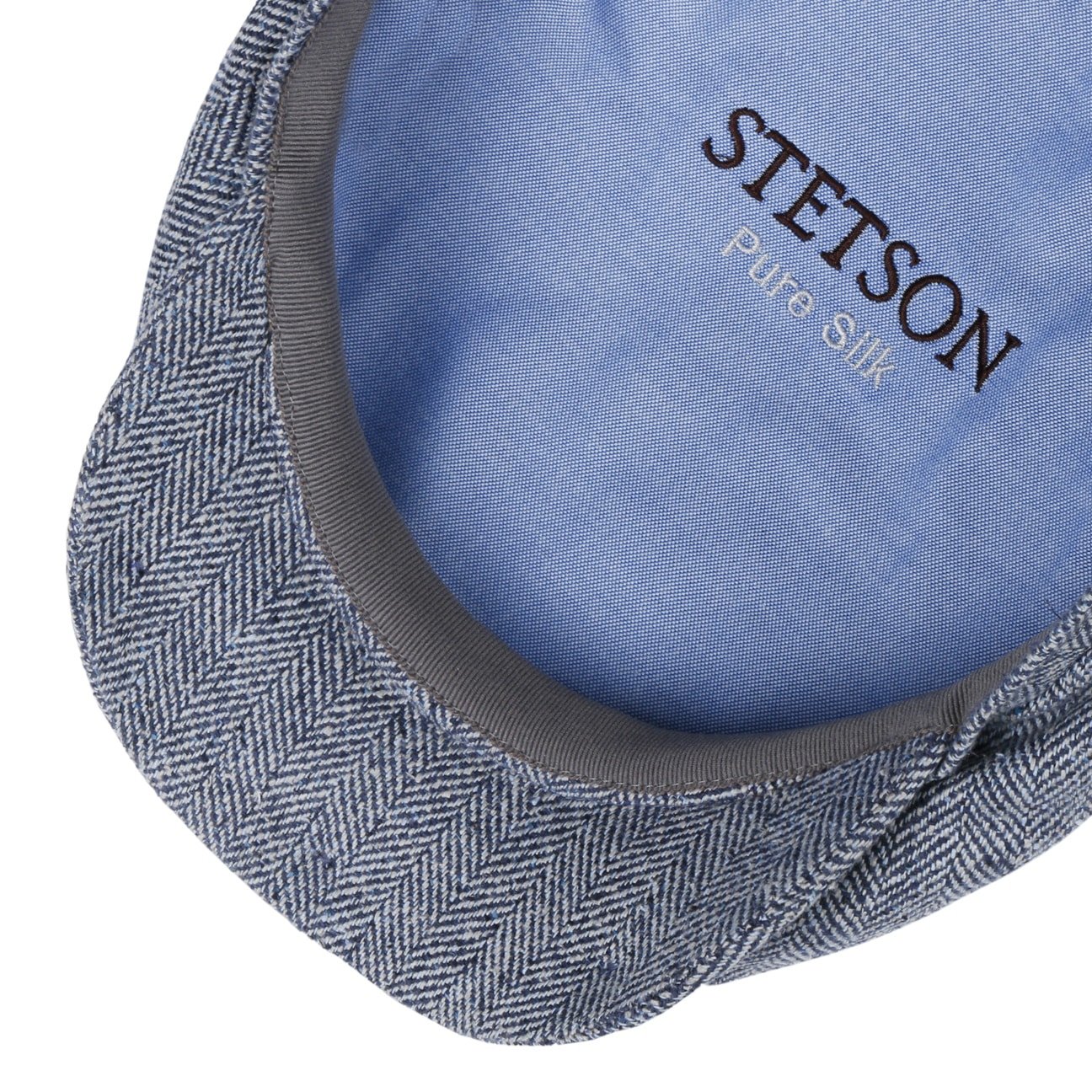 Stetson Belfast Silk Flat Cap for Men - Classic Irish Style Ivy Hat for Casual & Formal Wear - Perfect for Weddings, Golf, and Outdoor Events