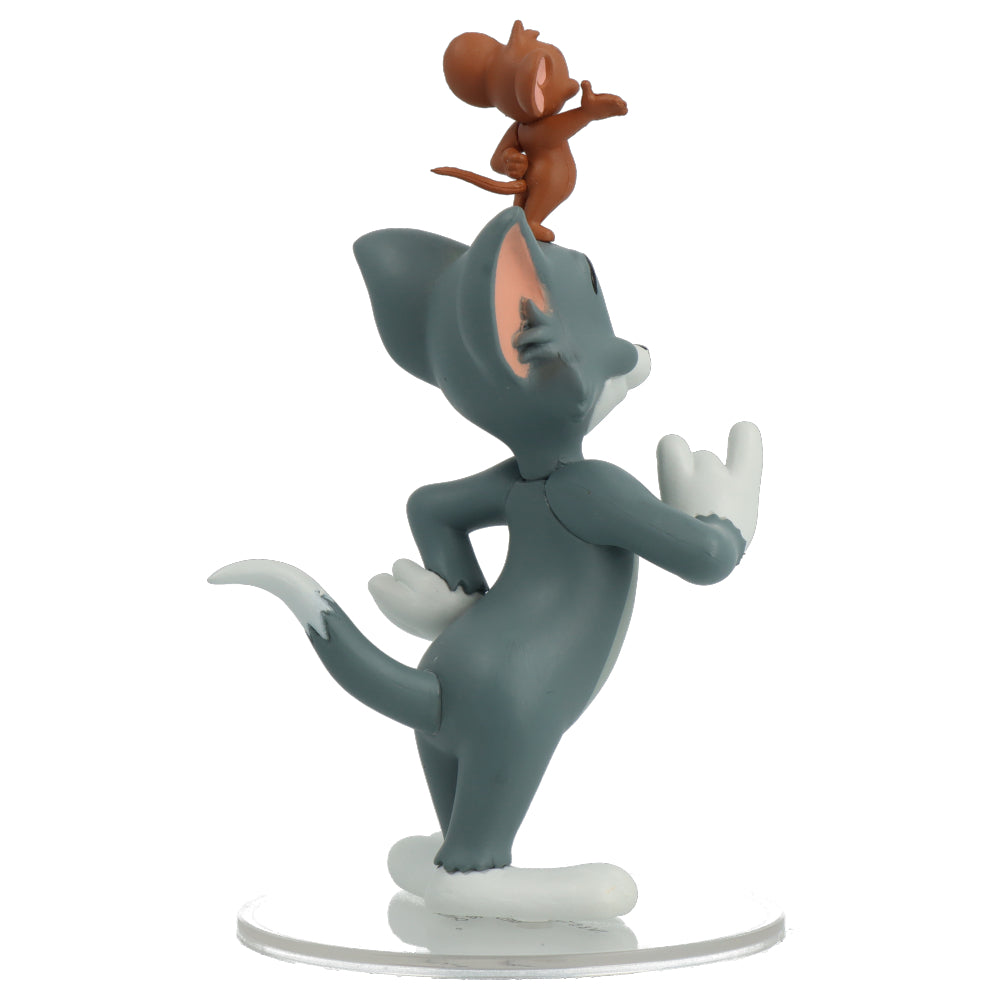 Tom & Jerry UDF Figurine - Jerry Sitting on Tom's Head | Collectible Cartoon Character Statue | Perfect for Home Decor, Office Display & Anime Fans Gift