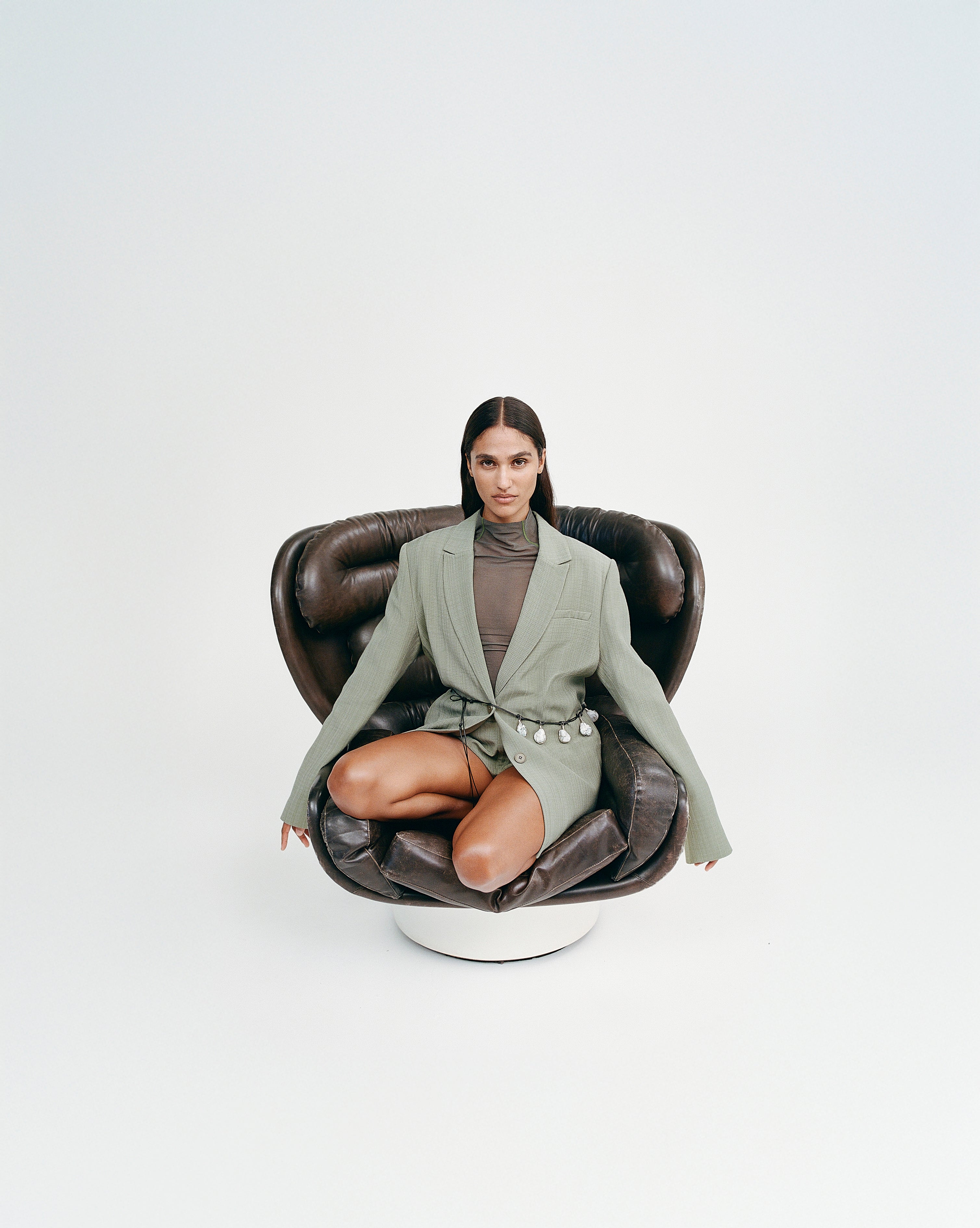 Evanthe Blazer Olive - Stylish Women's Casual Jacket for Work & Outfits | Perfect for Office, Travel & Everyday Wear