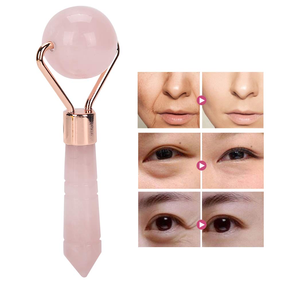 Premium Jade Face Roller for Anti-Aging & Facial Massage - Natural Jade Stone Therapy Tool for Skin Tightening, Wrinkle Reduction & Muscle Relaxation - Perfect for Home Spa, Self-Care Routine & Beauty Therapy