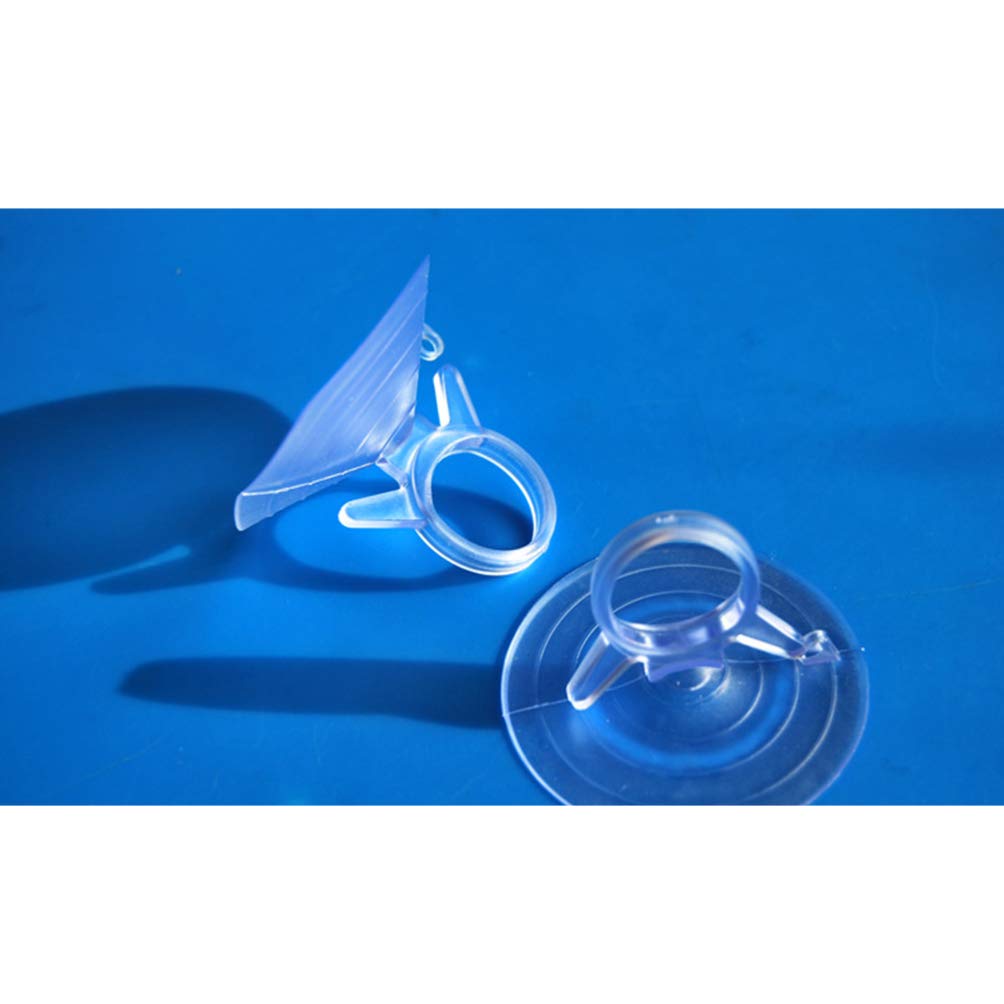 50pcs PVC Car Sunshade Suction Cups - Durable Windshield & Curtain Holders for Sun Protection, Privacy, and Heat Reduction in Vehicles