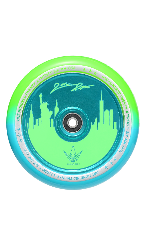 Premium Envy Jon Reyes Scooter Wheels - Green/Teal - High-Performance Wheels for Pro Scooter Riders - Perfect for Street Tricks, Skate Parks & Extreme Sports