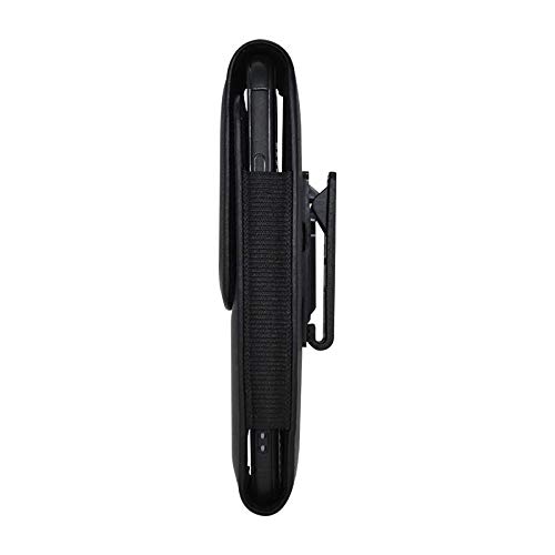 Premium PU Leather Extra Large Cell Phone Case with Swivel Belt Clip Holster - Compatible with Samsung Galaxy S25/S24/S23 Ultra, A06/A05/A03S/A16/A14, iPhone 16 Pro Max, Moto G 5G 2024/G Play, UMIDIGI 14 G9 - Perfect for Outdoor Activities, Work & Everyday Carry