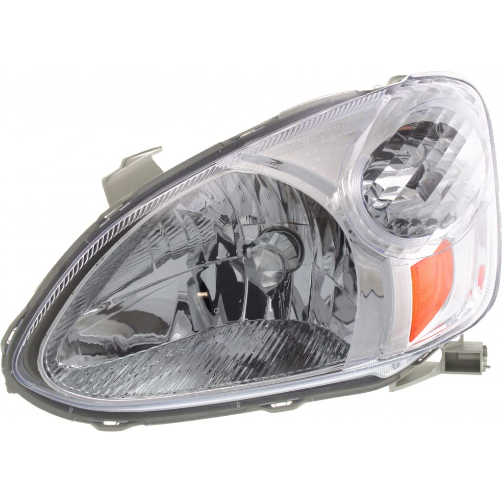 Toyota Echo Coupe/Sedan 2003-2005 Driver Side Headlight Assembly - TO2518102 | 81170-52300 | Replacement for Dim or Broken Headlights | Perfect for Night Driving and Road Safety