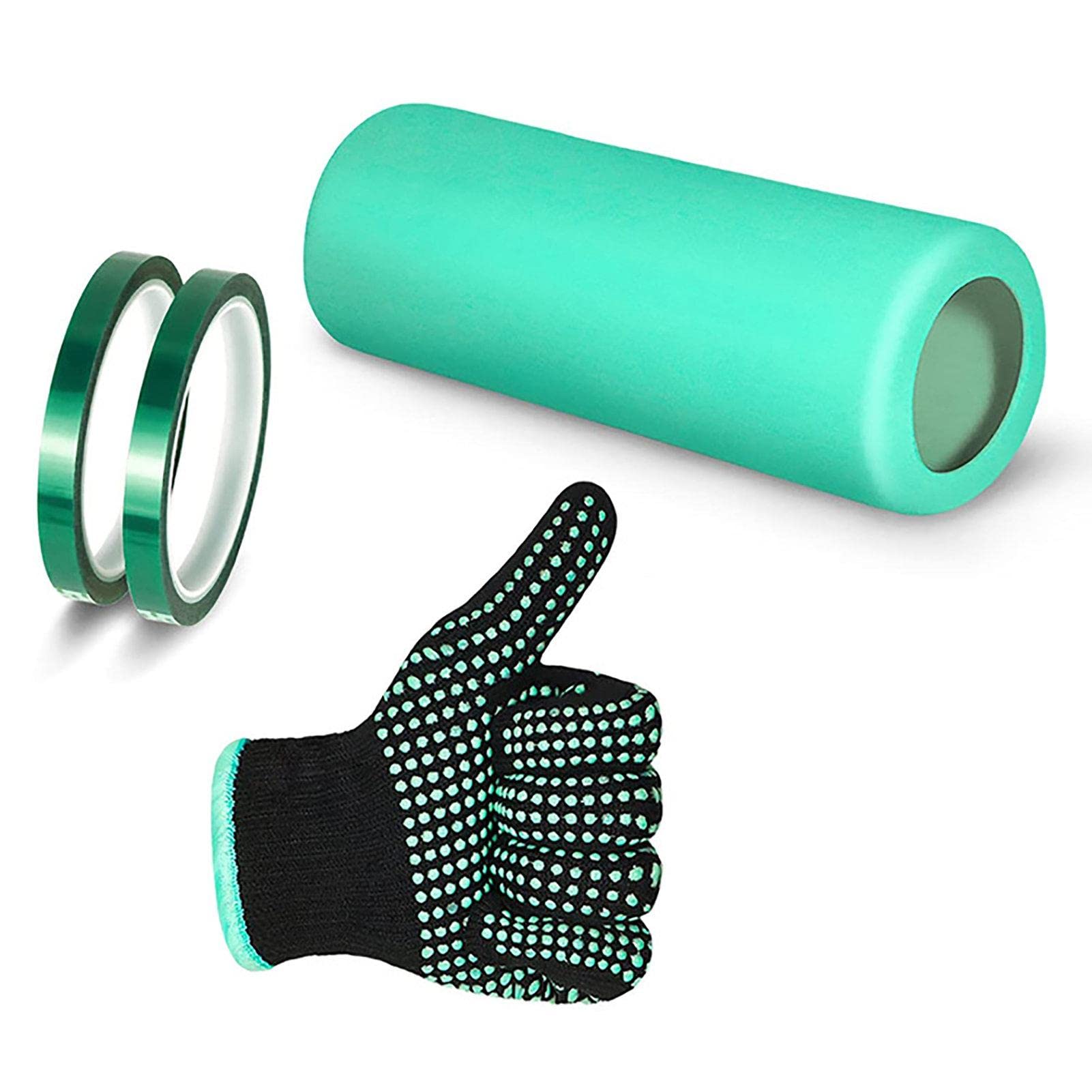 Chenfly Sublimation Silicone Sleeve - Heat Resistant Seamless Tumbler Wrap with Transfer Tape | Perfect for Skinny Straight Tumblers, Coffee Mugs & Drinkware | DIY Craft, Sublimation Printing & Personalized Gift Making