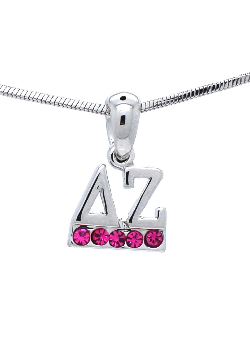 Violet Victoria & Fan Star Jewelry Sorority Pendant Necklace - Greek Life, Sorority Gifts, Sisterhood Jewelry for College Women - Perfect for Bid Day, Initiation, Graduation & Everyday Wear