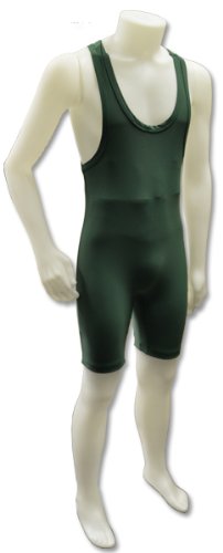 Ring to Cage Wrestling Singlet - Hunter Green or Maroon for Competition & Training