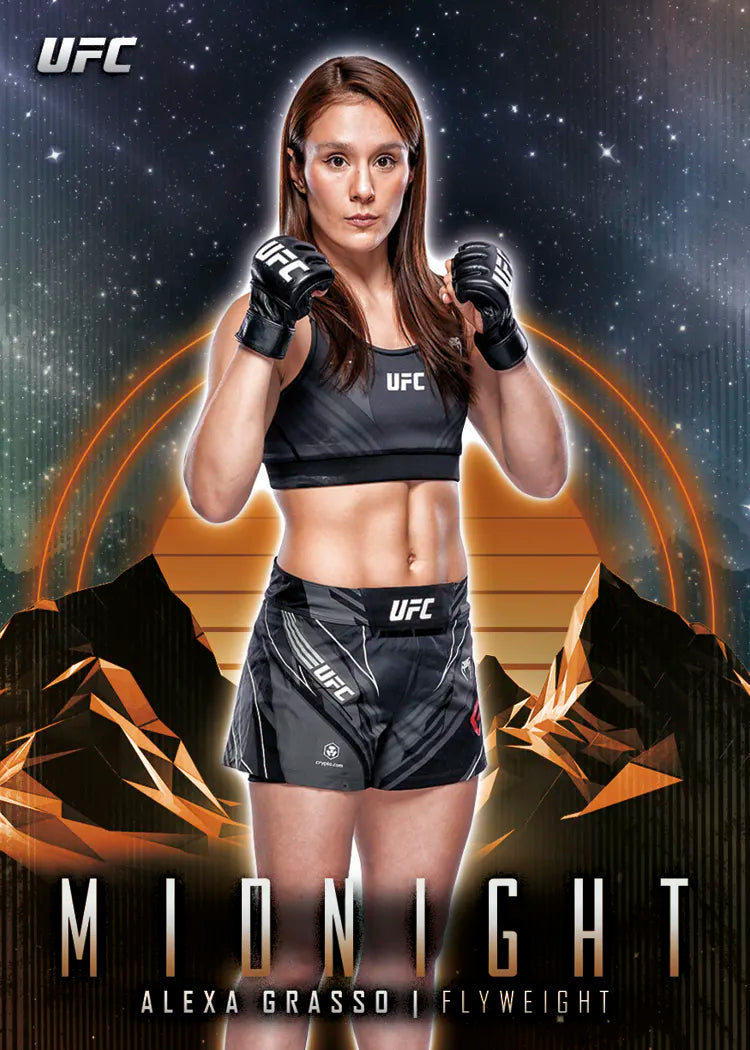 Topps Midnight UFC 2024 Hobby Box - Collectible Trading Cards for UFC Fans - Perfect for Collectors, Gifts, and Sports Memorabilia Enthusiasts