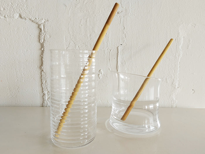 Rikuno Wa Eco-Friendly Reusable Swallow Conservation Straw - Biodegradable & Sustainable Drinking Straw for Home, Travel, and Outdoor Activities