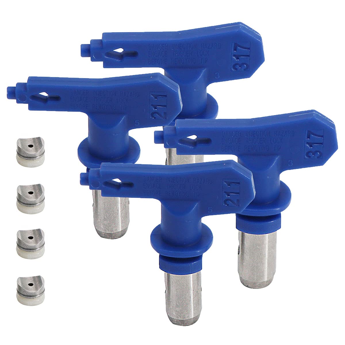 Reversible Airless Sprayer Nozzle Tips for 211, 317 - Home & Fence Painting