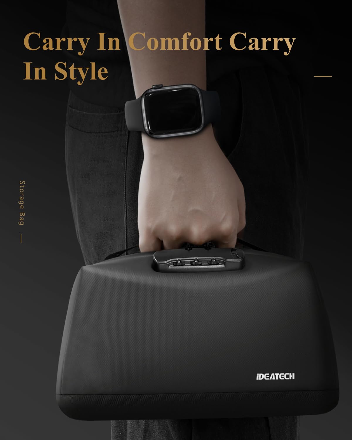 Smell Proof Bag with Lock | Odorless Travel Storage for Men & Women