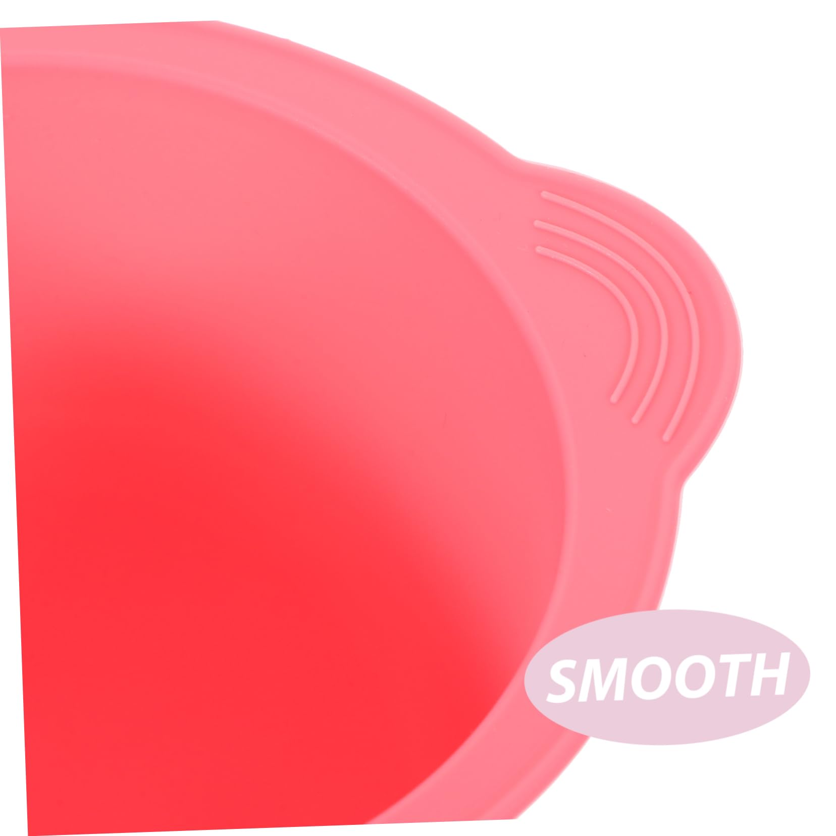 2Pcs Pink Silicone Wax Warmer Bowl for Hair Removal - Reusable Wax Liner Pot for Waxing Machine, Perfect for Eyebrows, Legs, Bikini & Body Hair Removal at Home or Salon