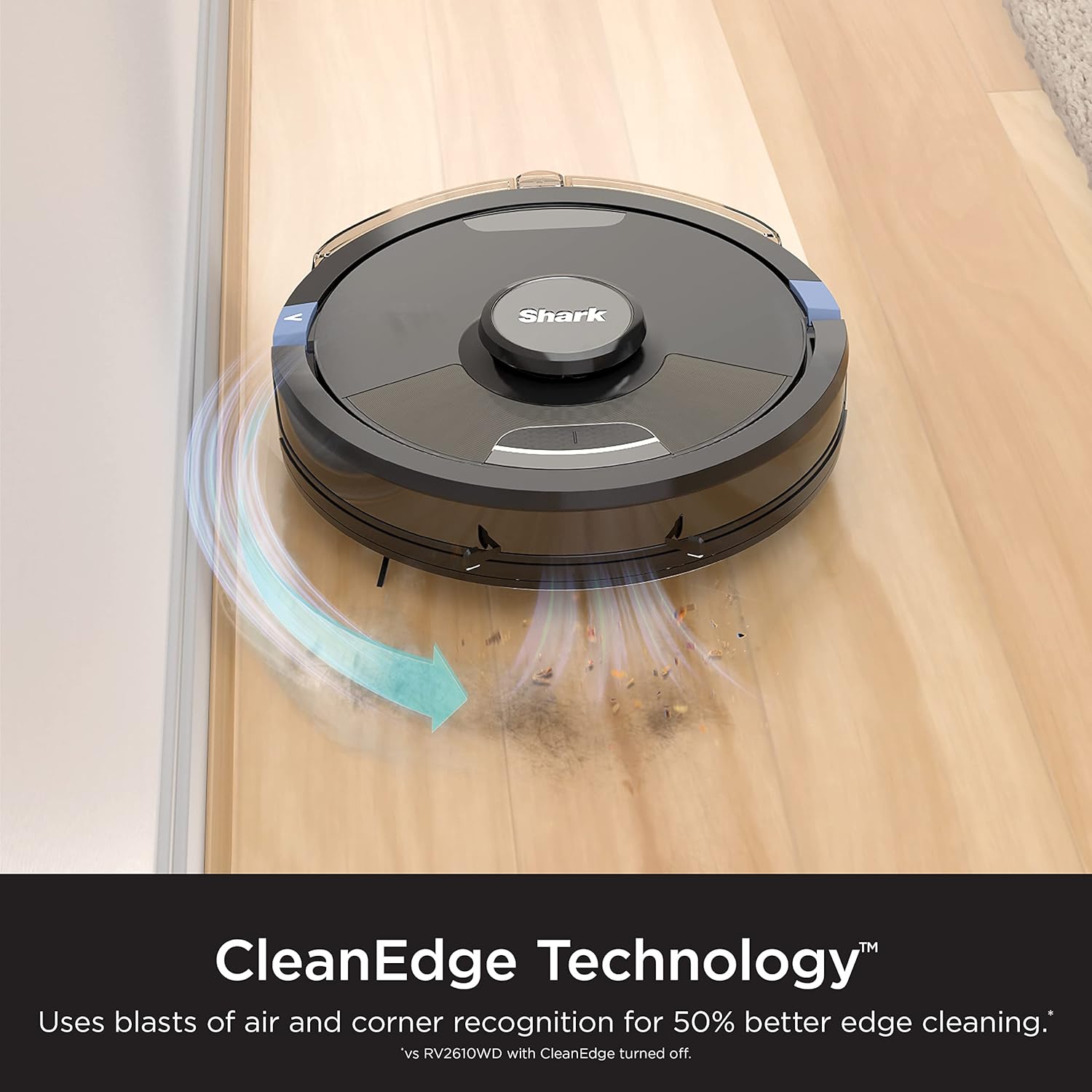 Shark AI Ultra Robot Vacuum and Mop with Matrix Clean Navigation | Self-Emptying Base | Perfect for Pet Hair & Hard Floors | Alexa & Google Assistant Compatible | Ideal for Large Homes & Pet Owners (Black)