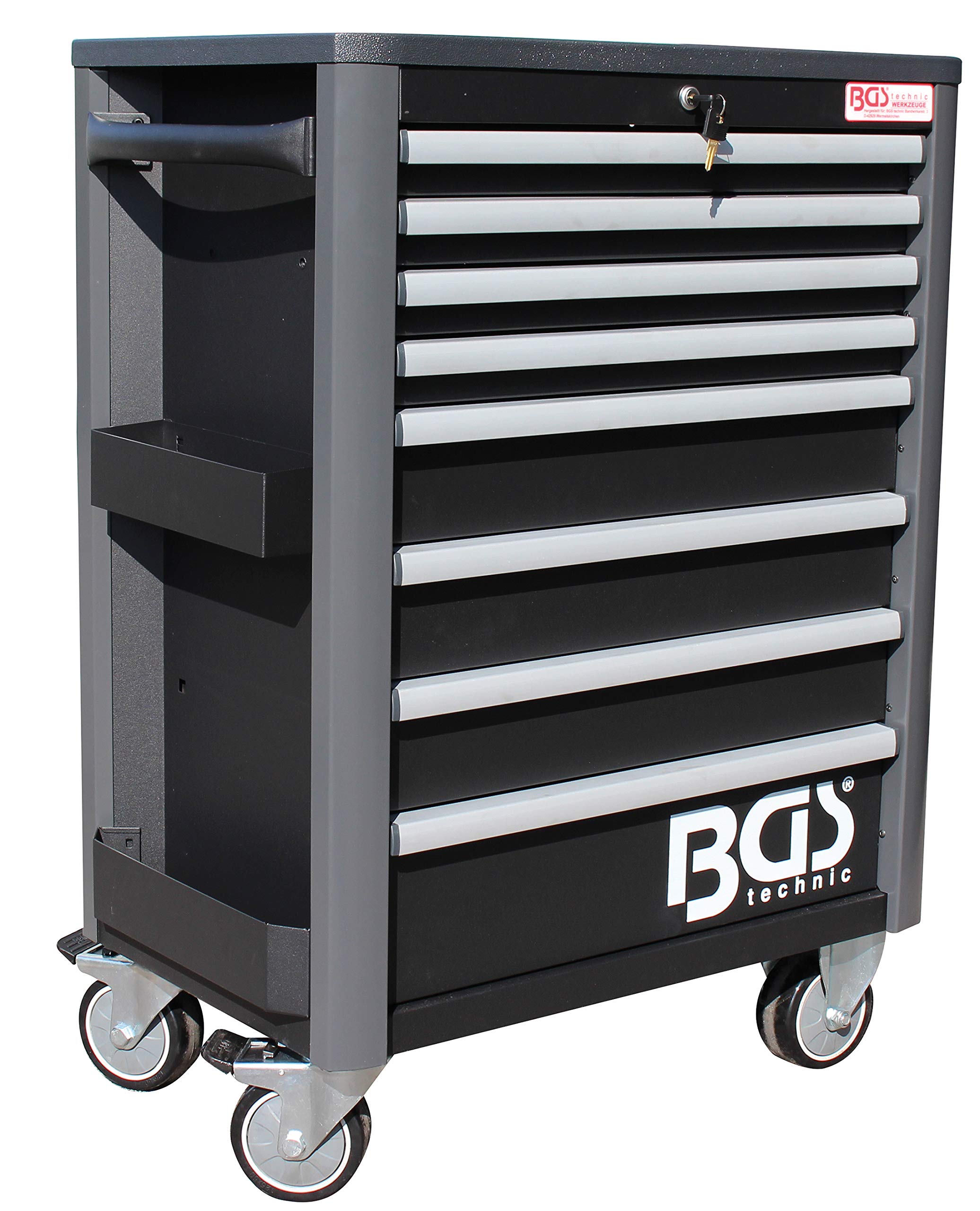 BGS 67163 Heavy Duty Document Tray for Workshop Trolley PRO - Organize Files & Tools in Garage, Office, or Workshop