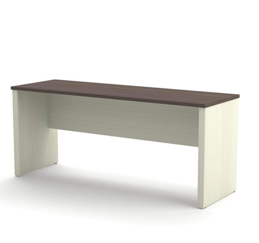 Prestige+ Narrow Desk Shell - 2 Color Options | Compact Home Office & Small Space Solution