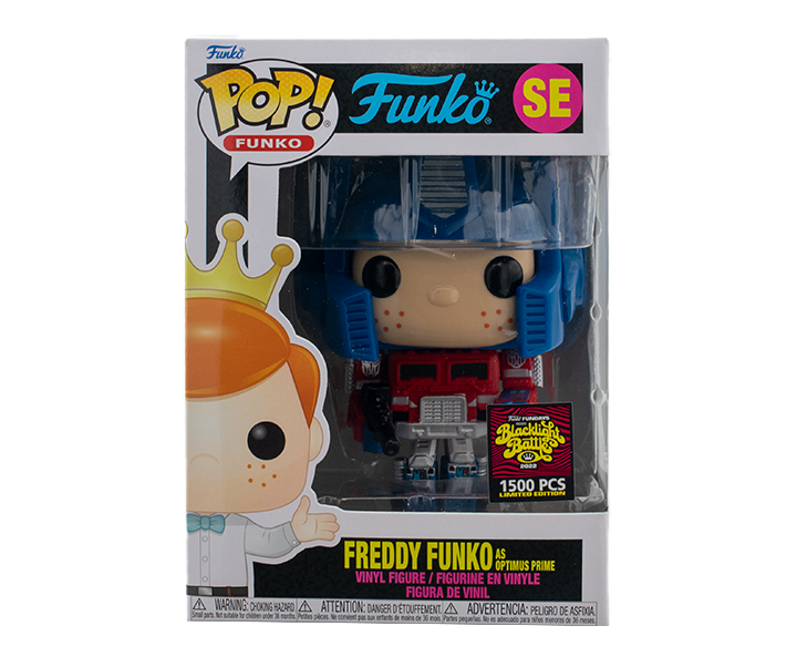 Exclusive Funko Pop! Freddy Funko as Optimus Prime SE – 2022 Blacklight Battle Limited Edition (1 of 1500) – Perfect for Collectors, Gifts & Pop Culture Displays