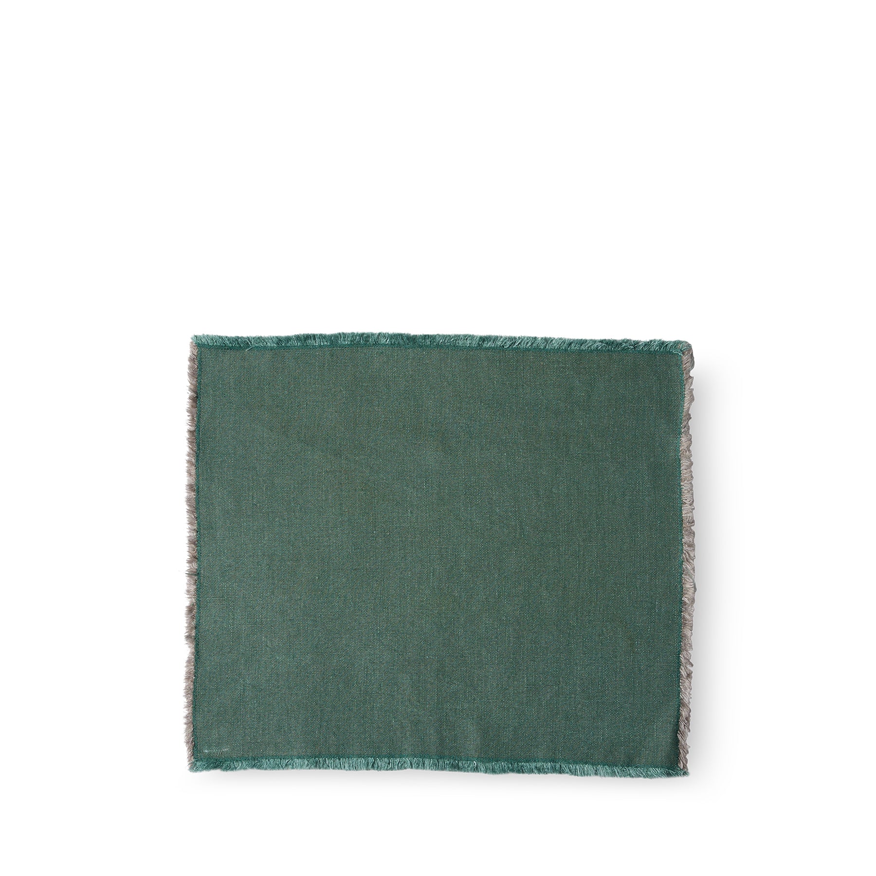 Slate Green Hopsack Placemats Set of 2 - Premium Woven Table Mats for Dining, Kitchen Decor, and Entertaining
