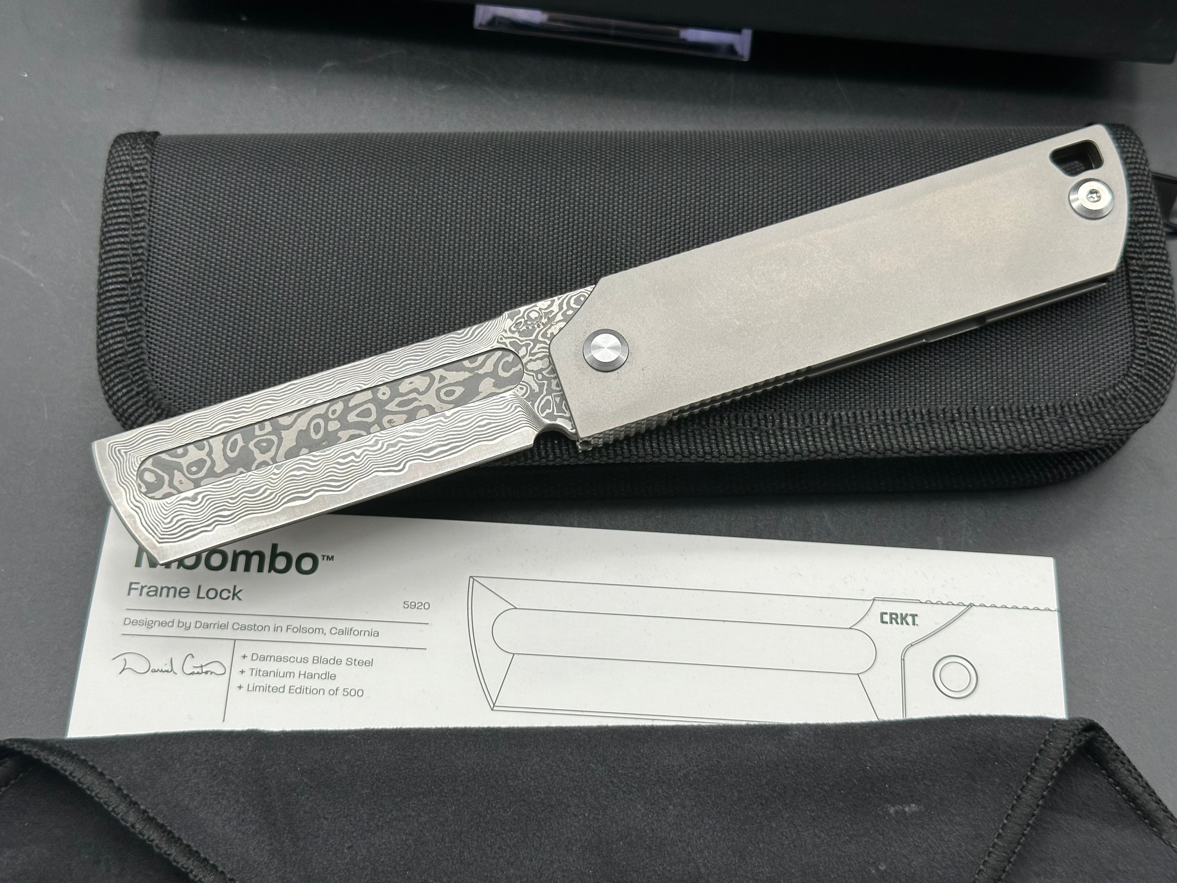 CRKT M16-14ZSF Folding Knife - Tactical EDC Pocket Knife with Assisted Opening, Stainless Steel Blade for Outdoor, Camping, Hiking & Survival Gear