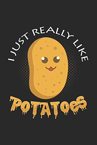 6x9 Potato-Themed Blank Numbered Notebook for Notes, Journaling, and Creative Writing | Perfect for Students, Office Work, and Gift Ideas