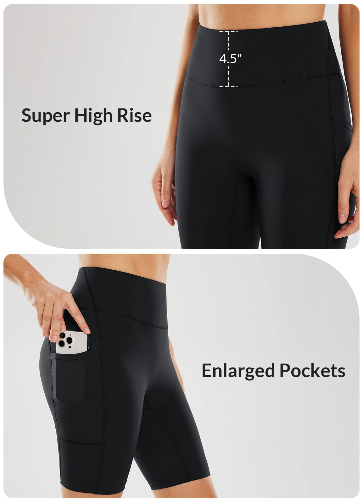 Baleaf Women's High Waisted 8