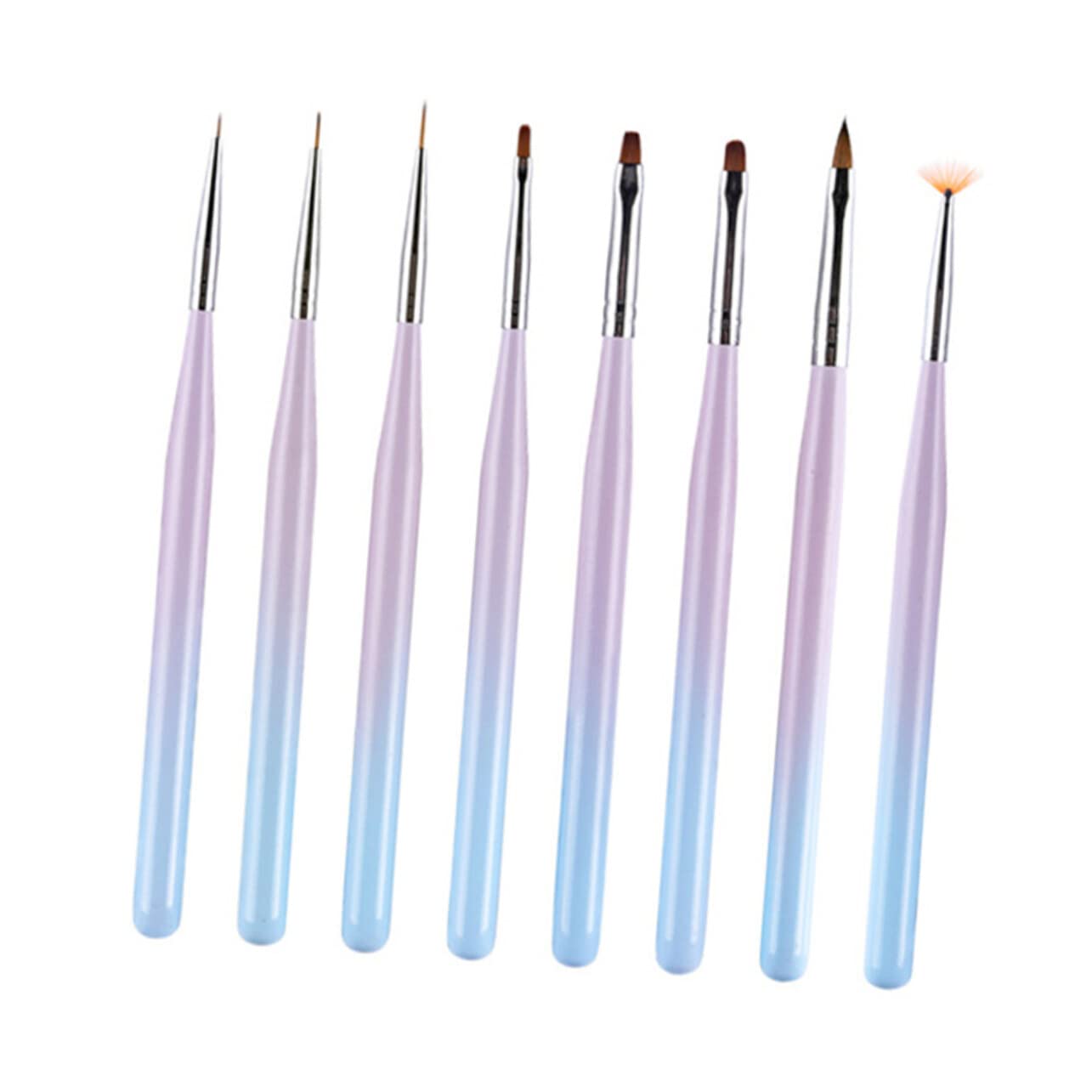 FRCOLOR 1pc Nail Liner Brush - Professional Nail Art Pen & Striping Brushes Set for Gel Polish, Crystal Nail Design, Manicure & Detailing - Perfect for Salon, Home Nail Art & DIY Manicures