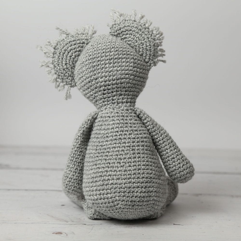 Grace Koala Crochet Kit for Beginners - DIY Amigurumi Crochet Animal Kit with Yarn, Hook & Instructions - Perfect for Crafting, Gifts & Home Decor