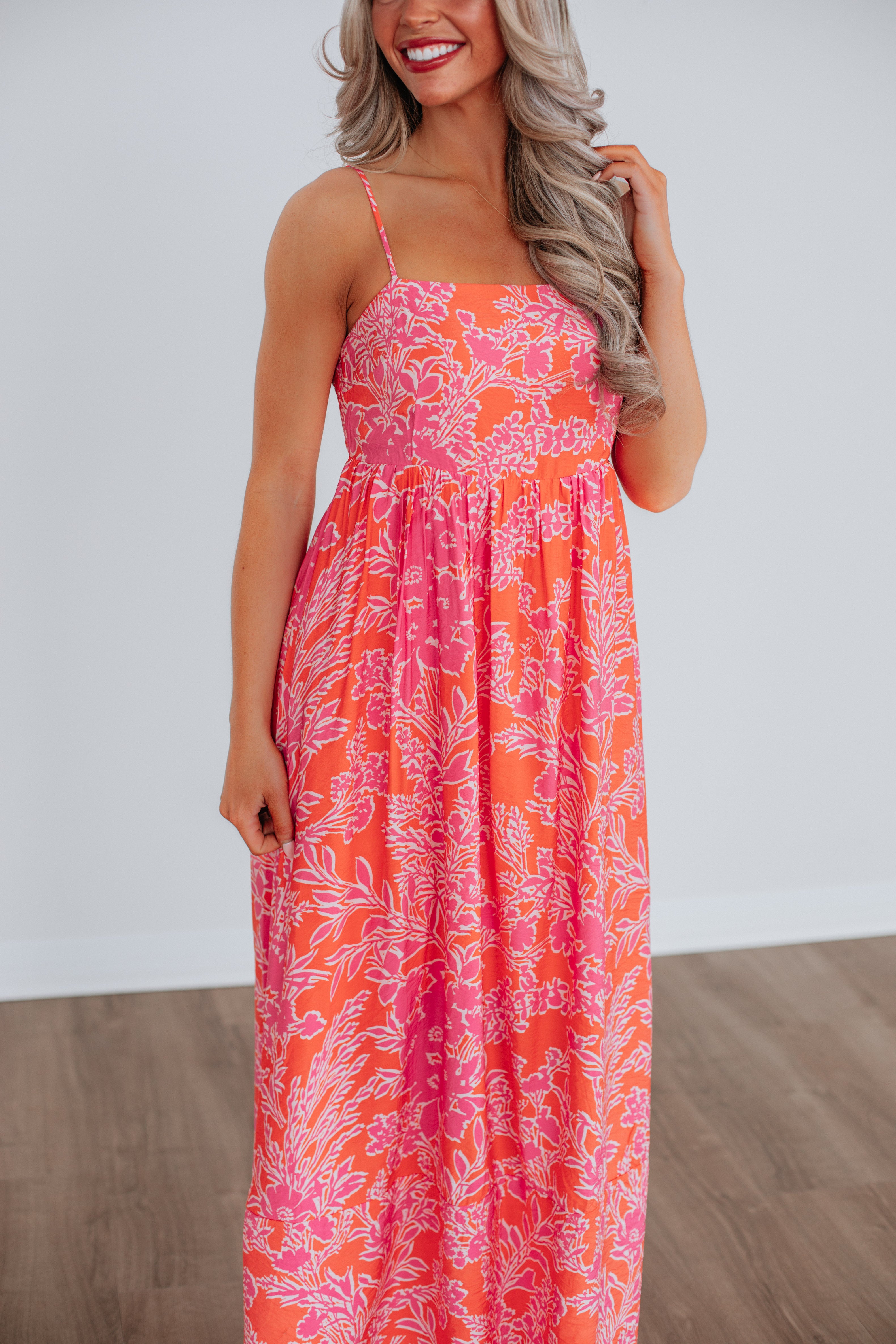 Floral Print Summer Dress for Women - Elegant & Comfortable Nyla Dress for Beach, Party & Casual Wear