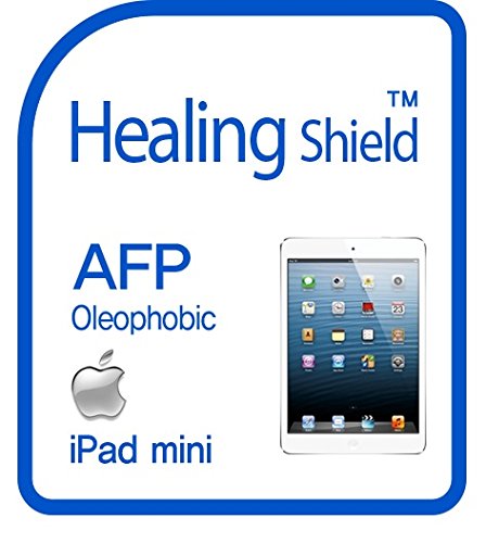 Healingshield Oleophobic AFP Clear Screen Protector for Apple iPad Mini - Anti-Fingerprint, Scratch-Resistant, HD Clarity - Perfect for Work, Study, and Entertainment