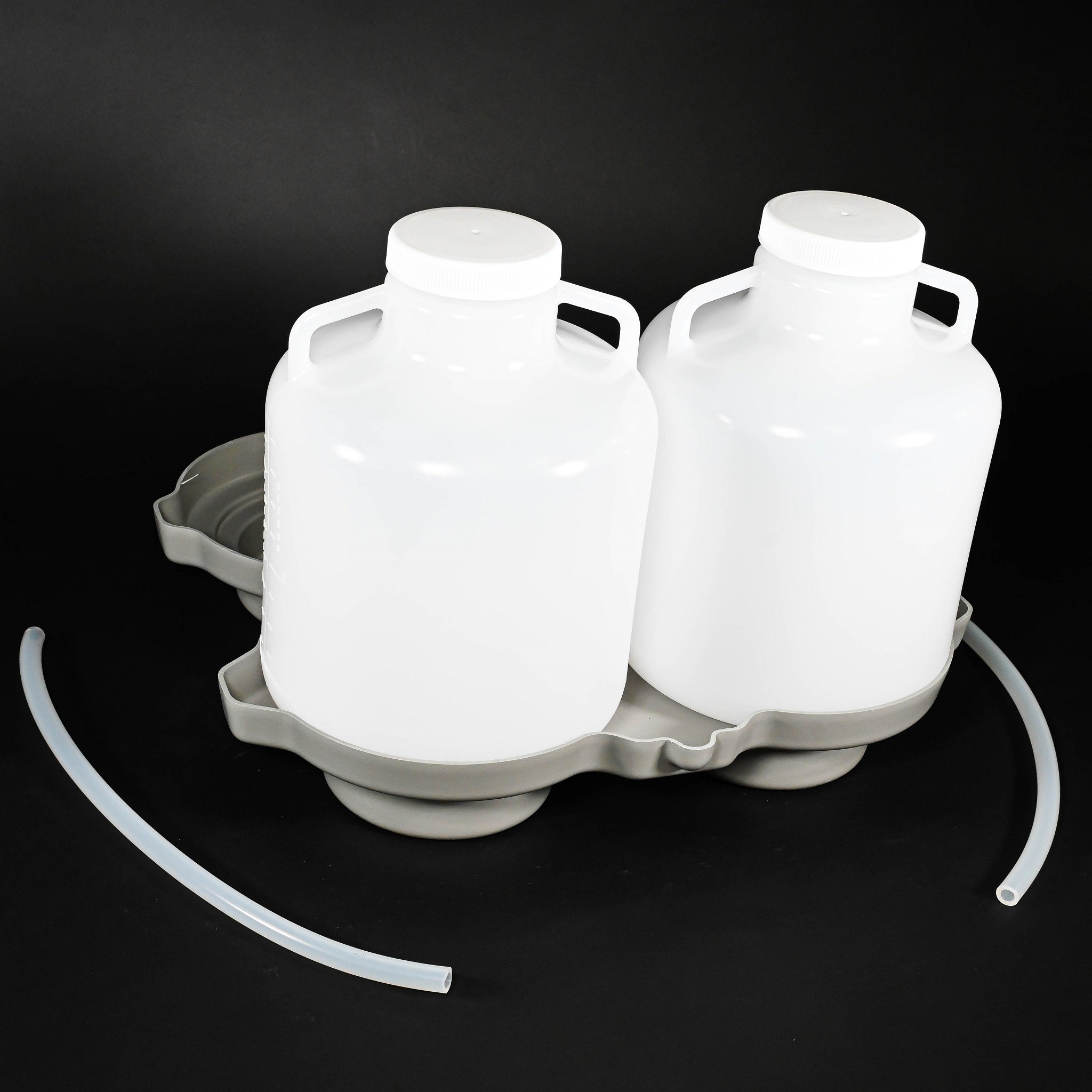 4700 / 5800 Refrigerated Sampler Replacement Bottles - 2 Pack 2.5 Gallon Polyethylene Containers for Water Sampling & Lab Testing