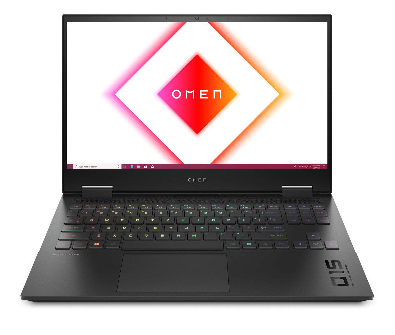 HP OMEN 15-EN0013DX Gaming Laptop - AMD Ryzen 7 4800H 8-Core, 64GB RAM, 1TB SSD, GTX 1660 Ti, 15.6