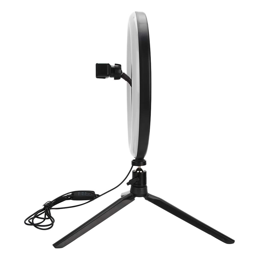 Professional Dimmable Ring Light for Tattoo Artists, Makeup & Selfie Photography - Adjustable LED Desk Lamp for Studio, Home Salon, and Content Creation