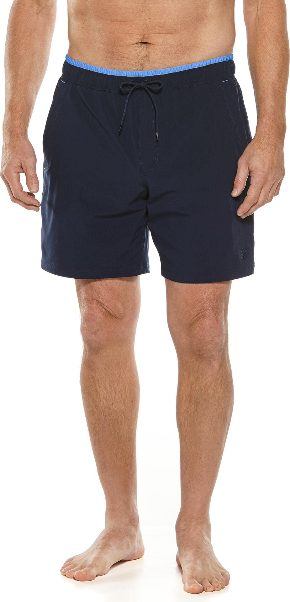 Coolibar UPF 50+ Men's Kahuna Swim Trunks - Quick-Dry Sun Protective Swim Shorts for Beach, Pool & Water Sports