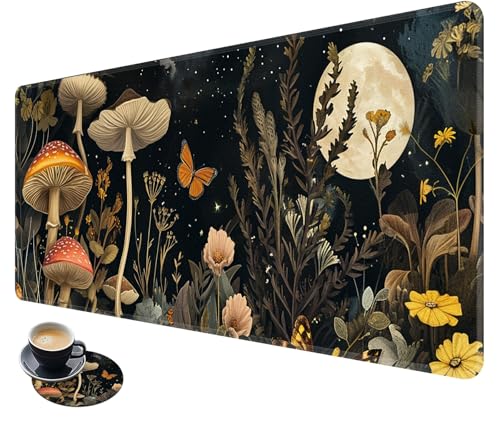 Autumn Mushrooms Moon