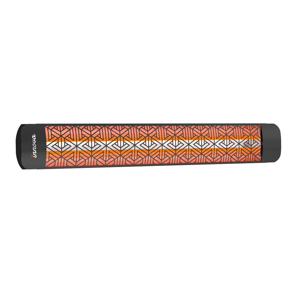 Eurofase EF40/EF50 Black Mason Decorative Fascia Kit for 4000-5000 Watt Innova Heaters - Wall Mount Heater Cover Plate - Perfect for Living Room, Bedroom & Office Heating Decor