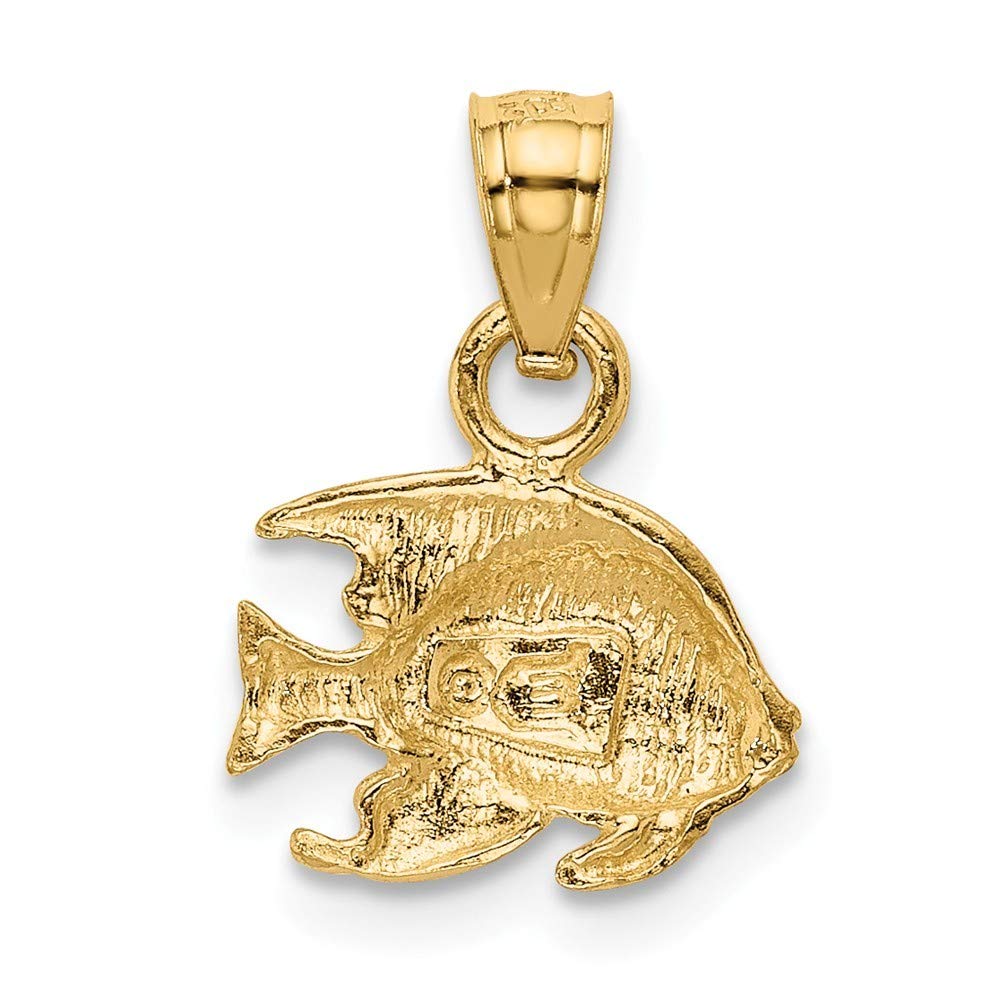 14K Yellow Gold Fish Pendant Necklace - Elegant Rose Gold Jewelry for Women - Perfect Gift for Birthday, Anniversary & Special Occasions