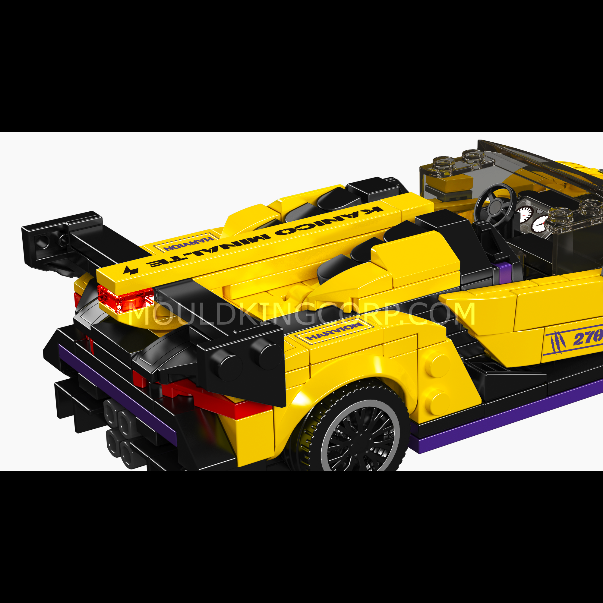 Mould King 27053 Lamborghini Veneno Hypercar Building Blocks Set - 365 Pieces for Adults & Kids | Perfect for Collectors, DIY Projects & STEM Learning