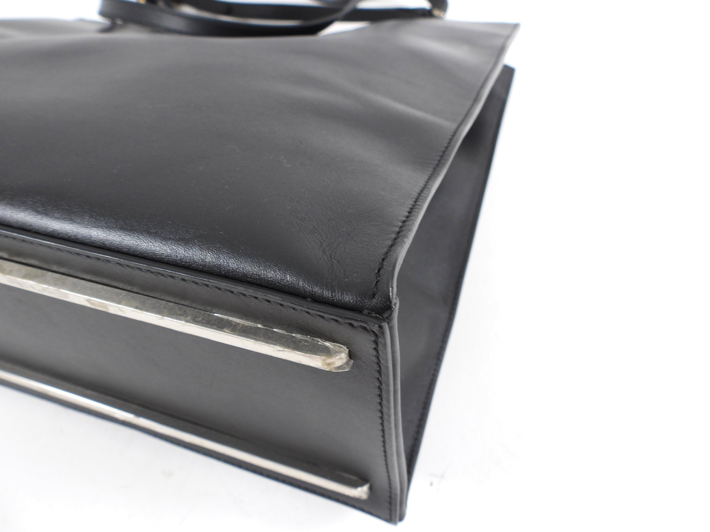 Balenciaga Le Dix Black Leather Large Tote Bag for Women | Luxury Designer Handbag | Perfect for Work, Travel & Everyday Use