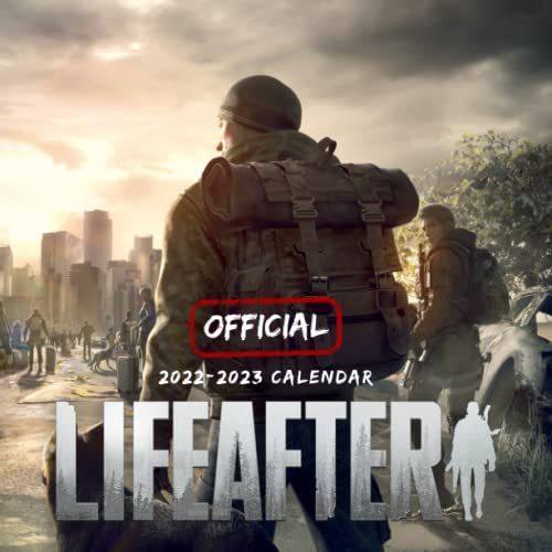 LifeAfter Official 2022-2023 18-Month Video Game Calendar - Perfect Planner Gift for Gamers & Boys - Wall Calendar for Home, Office & Gaming Room Decor