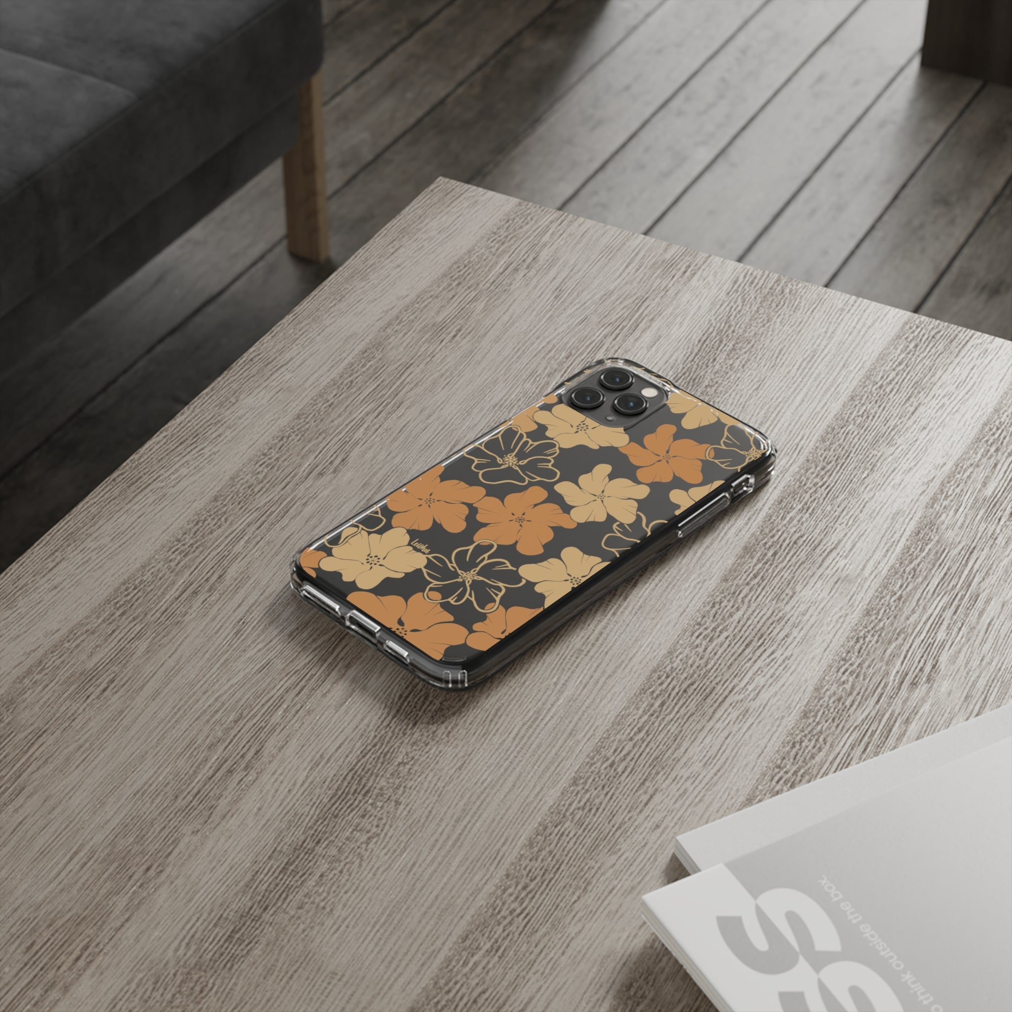 RETRO ILIMA Clear Phone Case - Slim Protective Cover for iPhone & Samsung - Perfect for Everyday Use & Travel