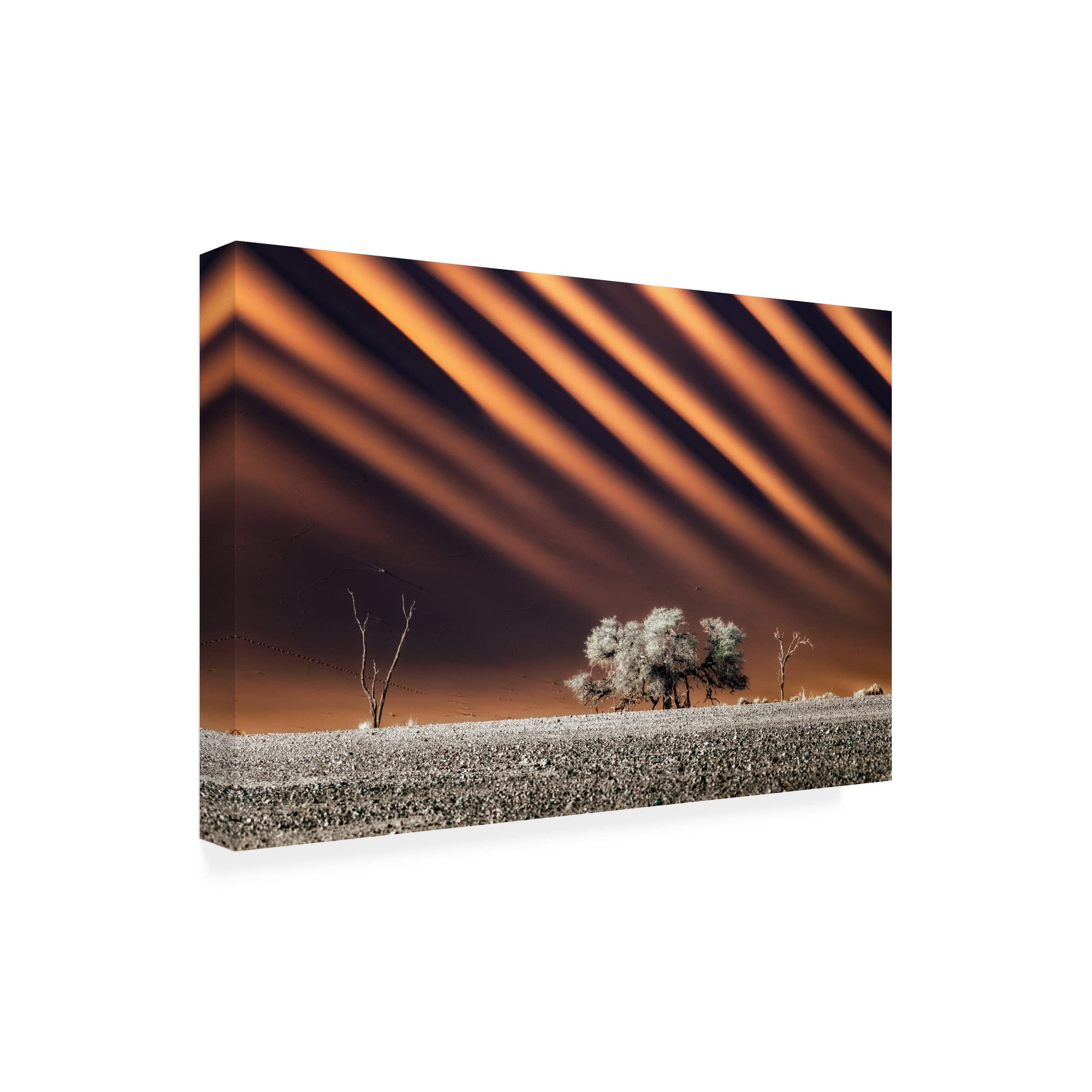 Trademark Fine Art 'Another View Of The Famous Object' Canvas Wall Art by Dima Chatrov - Perfect for Living Room, Bedroom & Office Decor