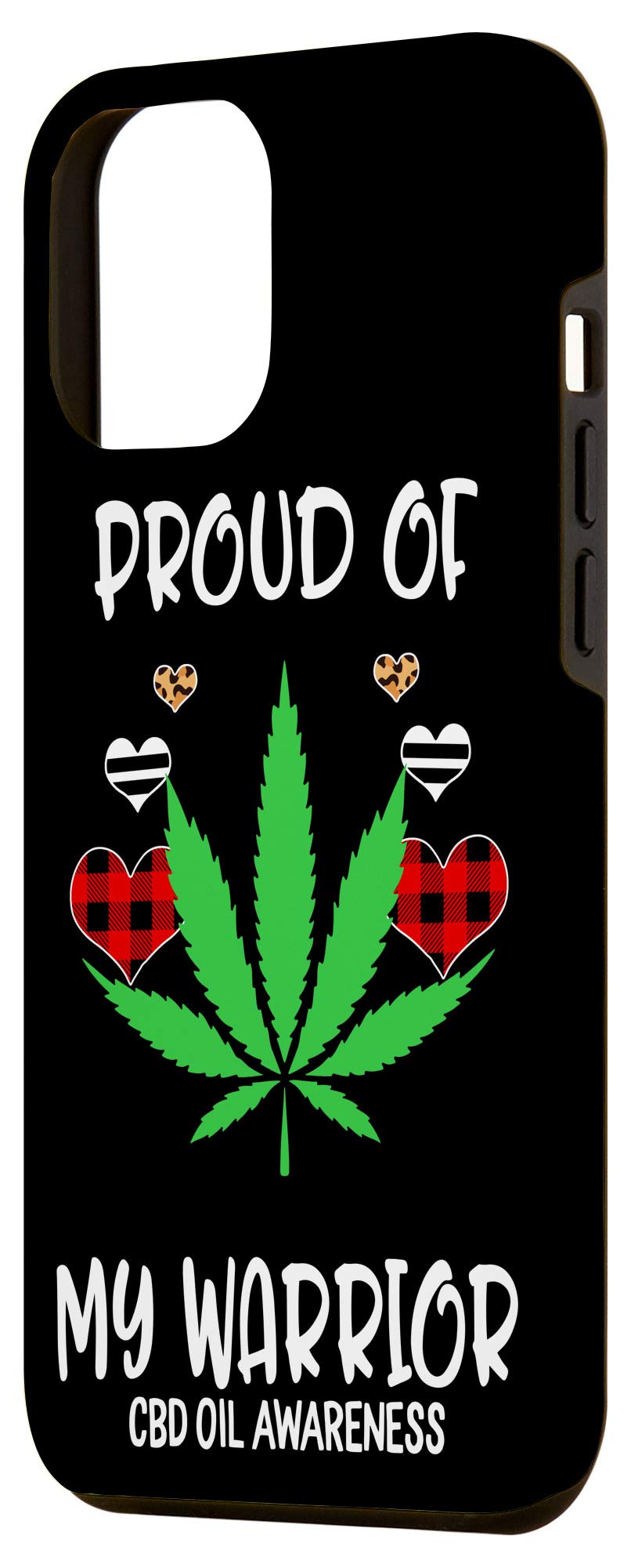 Premium iPhone 12 Pro Max Case with Warrior Design - Durable Protective Cover for CBD Enthusiasts | Perfect for Daily Use, Travel & Outdoor Activities