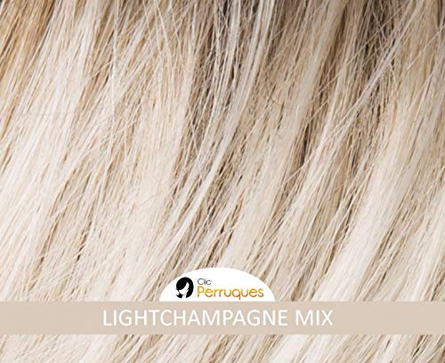 Ellen Wille Echo Wig - Light Champagne Mix Synthetic Lace Front Monofilament Bob Wig with 7