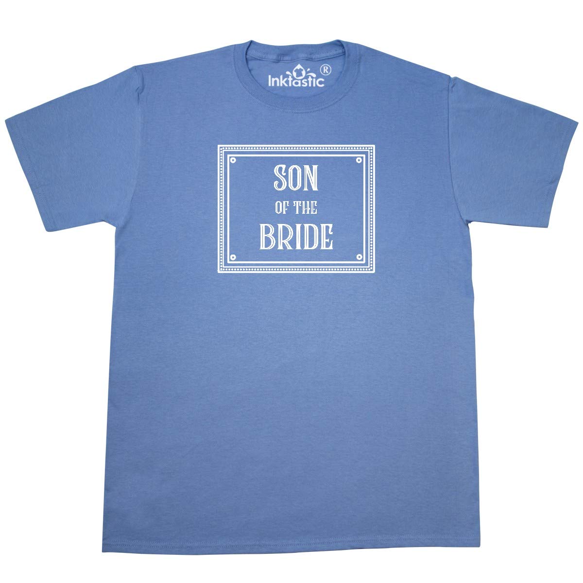 Inktastic Son of The Bride White T-Shirt - Comfortable Cotton Tee for Wedding Parties, Groomsmen Gifts & Casual Wear