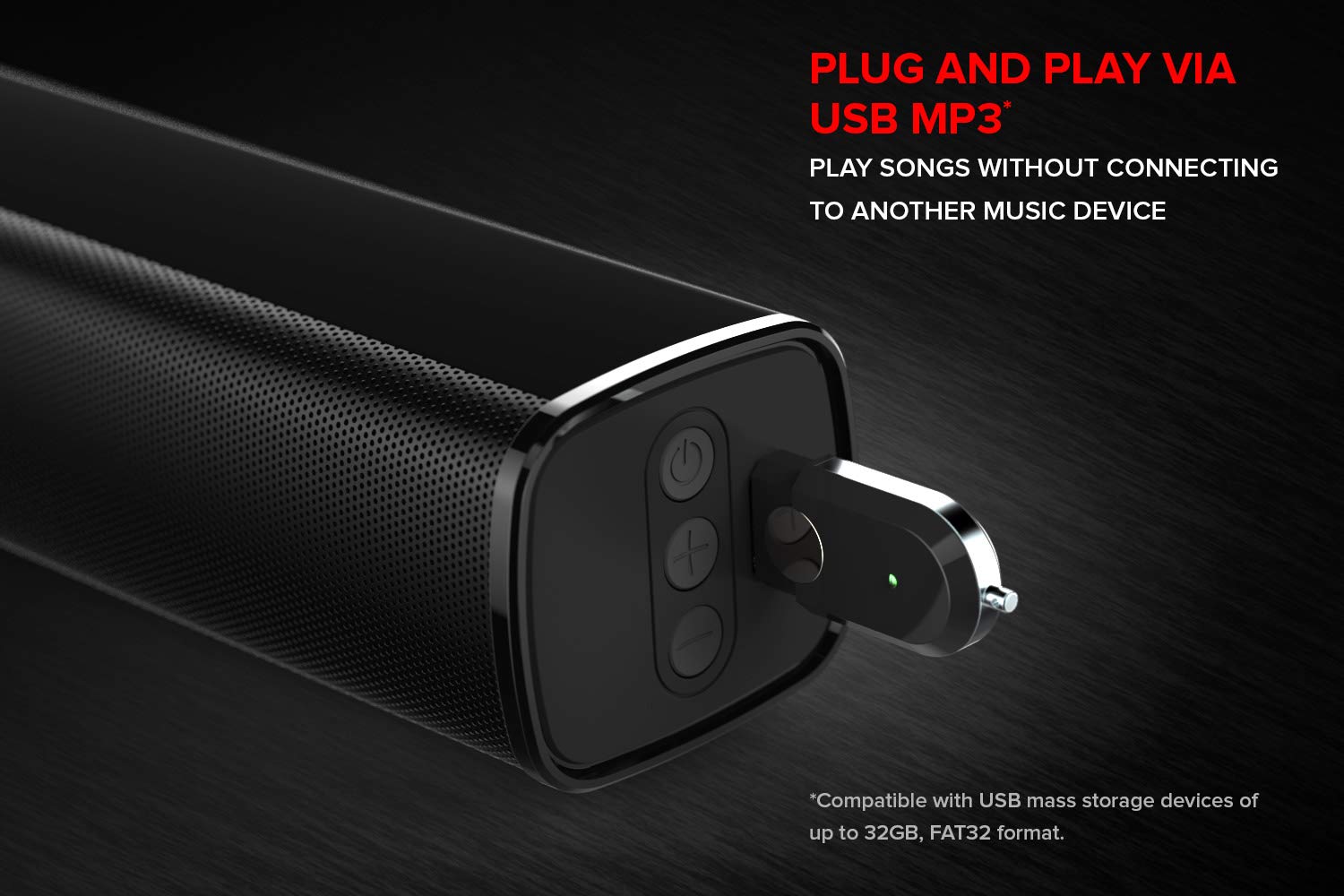 Creative Stage 2.1 Channel Under-Monitor Soundbar with Subwoofer - Bluetooth, Optical, TV ARC & AUX Inputs - Remote & Wall Mount Kit Included - Perfect for Home Theater, Gaming & Office Setup