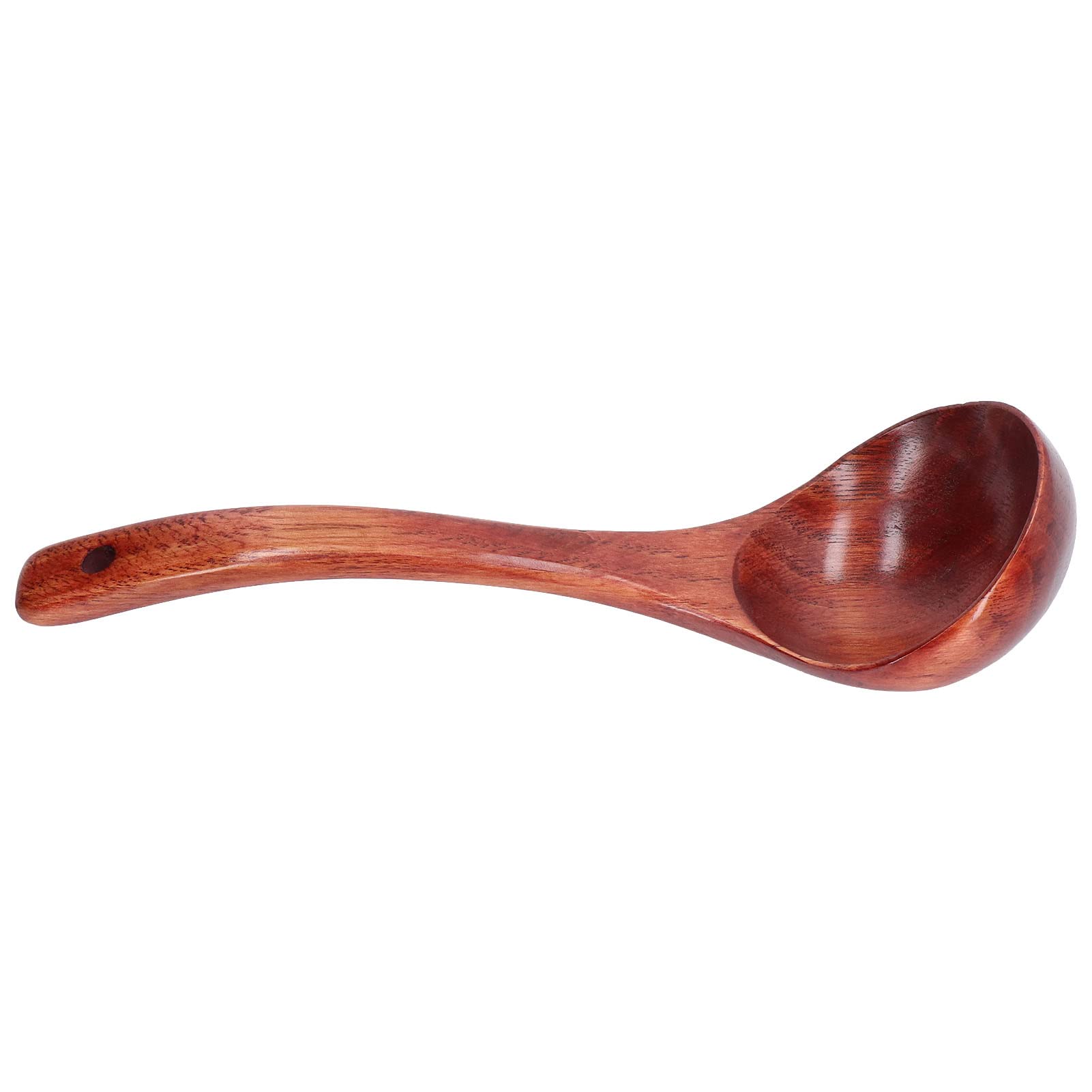 24-Pack Wooden Soup Spoons with Long Handle - Multipurpose Kitchen Utensils for Cooking, Serving & Restaurant Decoration - Ideal for Soups, Stews, Salads & Home Dining