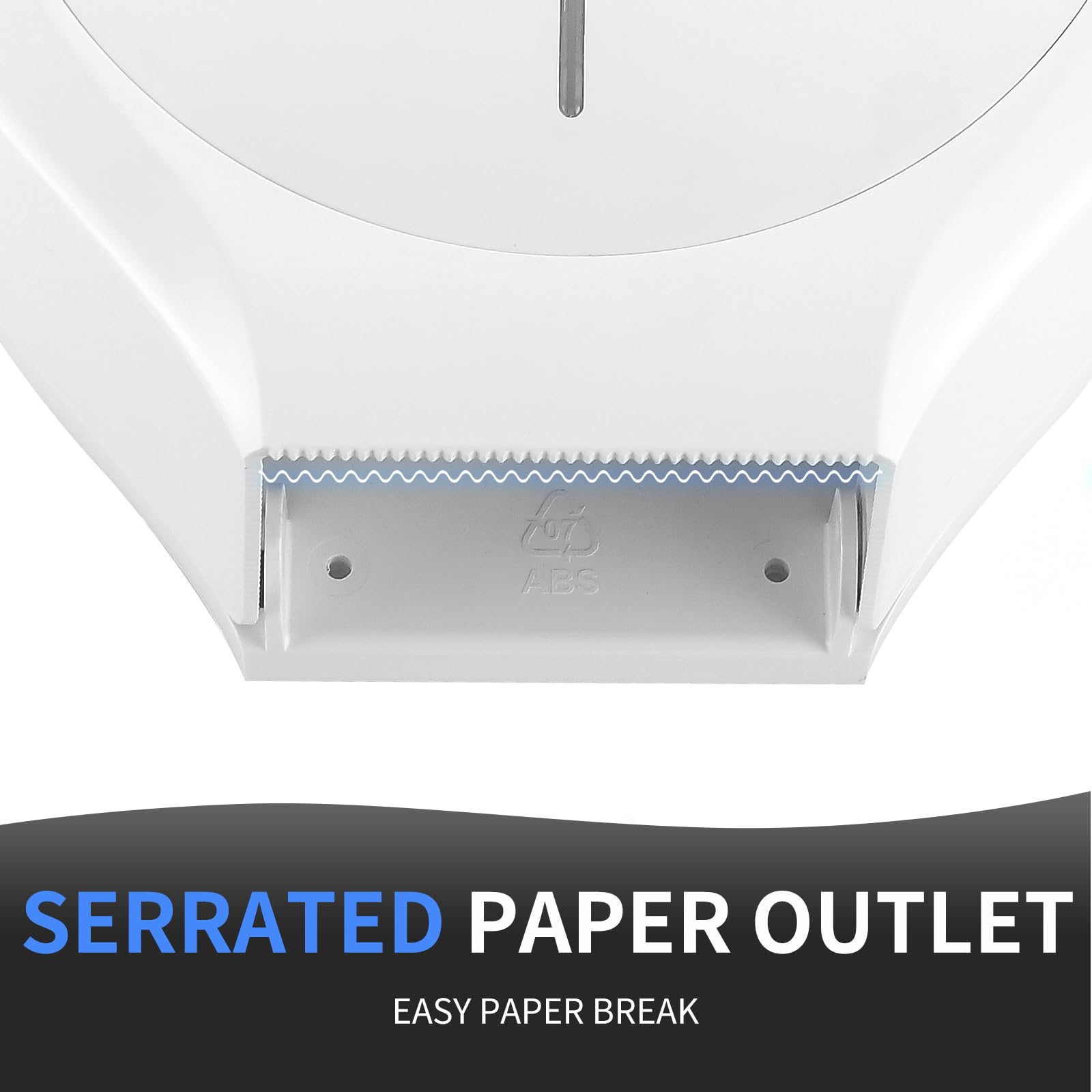 Commercial Toilet Paper Towel Dispenser - Wall Mount Jumbo Roll Holder for 9