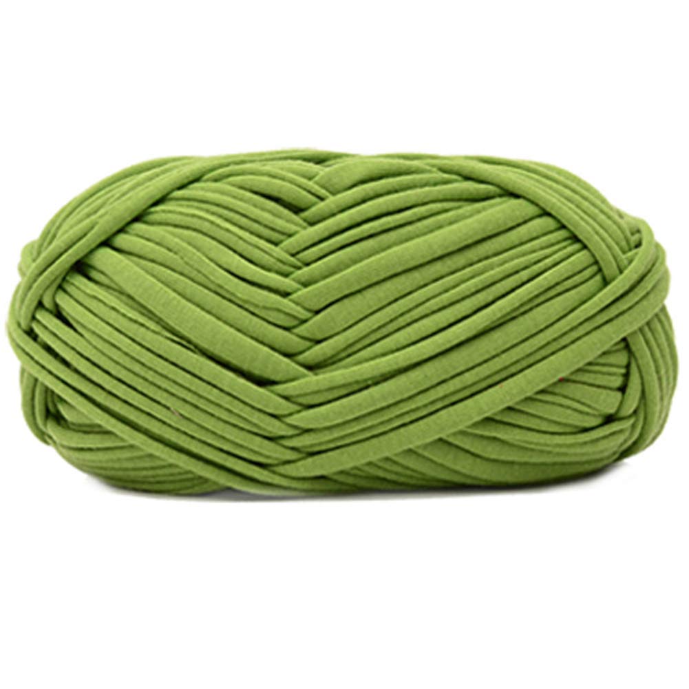 SHLUTESOY 100g DIY Soft Thick Knitting Yarn - Premium Crochet Material for Blankets, Sweaters, Scarves & Pillows - Moss Green - Perfect for Handmade Crafts, Home Decor & Educational Toys